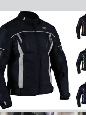 WD Motorcycle Jacket for Men CE Armoured Motorcycle Gear